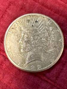 1922 Silver Peace Dollar