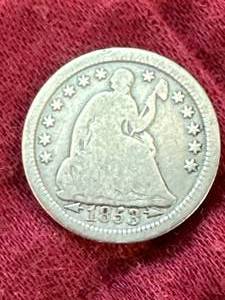 1853 Half Dime