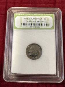 1876-S Proof Dime