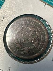 1855 One Cent Penny