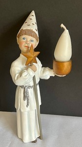 lot 96 image: Two Candys Designs Swedish Candle Holder Figurines