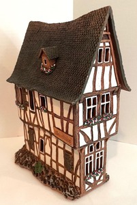 lot 272 image: Two Clay Village Buildings from Lithuania