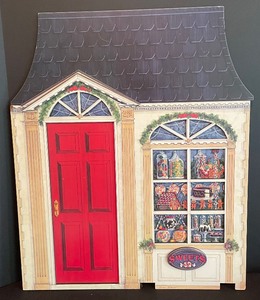 lot 291 image: Holiday Door Themed Background Decor