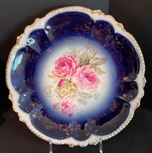 lot 296 image: Variety of Vintage China Plates and a Petite Pitcher