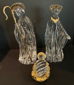 lot 301 image: Three Nativity Sets