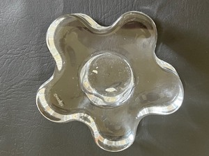 lot 64 image: Orrefors Decorative Candle Holder
