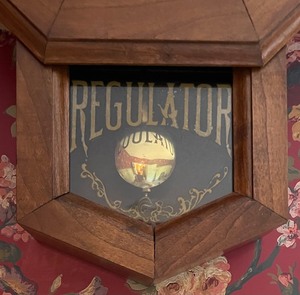 lot 425 image: Regulator Wall Mount Clock