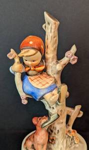lot 163 image: Pair of Hummel Out of Danger Figurines