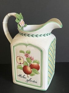 lot 38 image: Villeroy and Boch Country Collection Decorative Pitcher