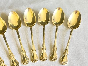 lot 7A image: (12) Towle Old Master Sterling Silver Teaspoons