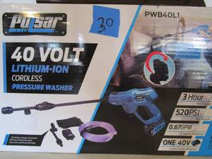 lot 30 image: Pulsar Pressure Washer #PWB40L1