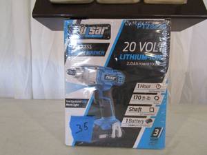 lot 35 image: Pulsar Cordless Impact Wrench