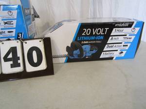 lot 40 image: Pulsar Hedge Trimmer & Cordless Blower