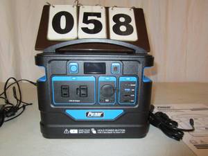 lot 58 image: Pulsar 500 Watt Portable Power Station