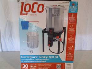 lot 99 image: Turkey Fryer Kit