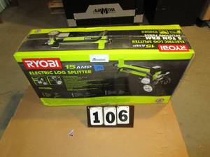 lot 106 image: Ryobi Electric Log Splitter