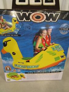 lot 142 image: Wow Lucky Ducky Tow Tube