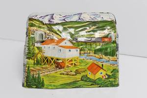 lot 46 image: Marx Train Tunnel Vintage, Tin Litho O - Gauge Tunnel