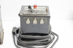 lot 51 image: 2 Vintage Lionel Brand Multi Control Transformers With Whistle Control Type # 1041 & 1042