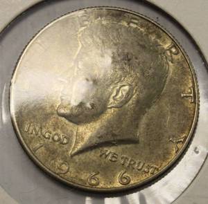 lot 18 image: Kennedy 1966 Half Dollar