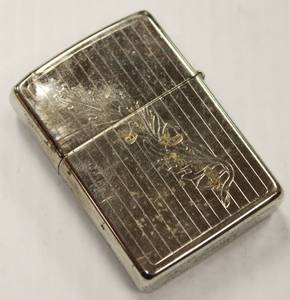 lot 38 image: Zippo Silver Plate 1 XI Lighter Made In Pennsylvania U.S.A.