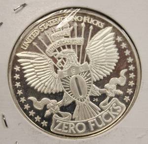 lot 1 image: One Troy Ounce Of .999 Fine Silver Round