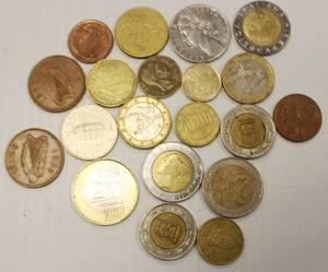 lot 88 image: Euro Vintage Coins Lot