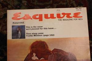 lot 96 image: Esquire The Magazine For Men May 1964 Issue In Good Condition
