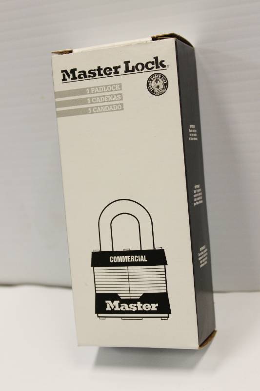 lot 35 image: Master Lock Commercial Pad Lock Lot Of 2