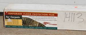 lot 30 image: Temporary Floor Protection 24 Wide X 200 Ft Long Reverse Wind