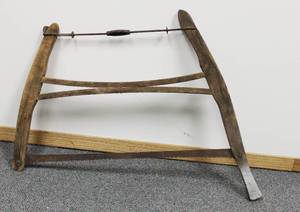 lot 16 image: Vintage Real Pioneer Hand Saw