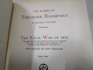 Teddy Roosevelt Naval War 1812