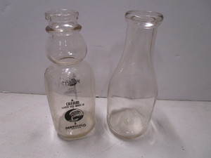 Milk Bottles with Creamtop