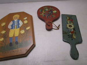 Rosemaled Wooden