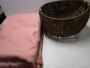 Wool Blanket, Basket