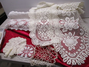 Linens Crocheted & Tatted