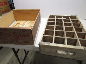 Wooden Land of Sand & Bottle Boxes