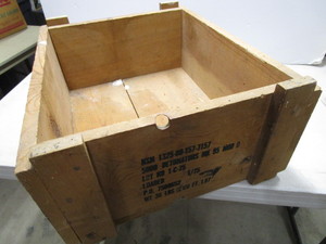 Detonator Wooden Box