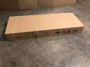 lot 9 image: Husky 6 ft. Adjustable Height Solid Wood Top Workbench in Black for Ready to Assemble Steel Garage Storage System customer return review pictures