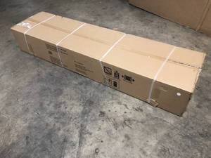 lot 11 image: Husky Ready-to-Assemble 24-Gauge Steel Freestanding Garage Cabinet in Black (36 in. W x 72 in. H x 18 in. D) customer return review pictures