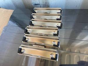 lot 55 image: Horizontal Plastic Clipboards