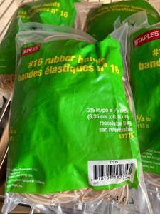 lot 78 image: Rubber Bands