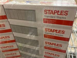 lot 81 image: Bulk Standard Staples