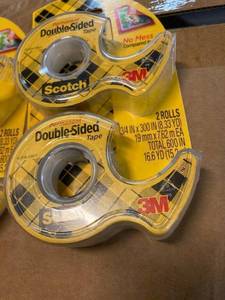 lot 92 image: Scotch Double-Sided Tape