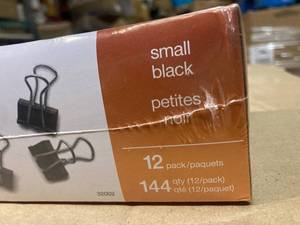 lot 97 image: Small Binder Clips