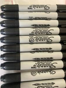 lot 100 image: Sharpie Dual Tip Markers