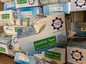 lot 80 image: Invisible Tape