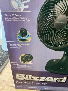 lot 51 image: Oscillating Power Fan