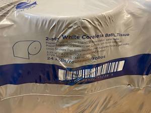 lot 11 image: Coreless Toilet Paper
