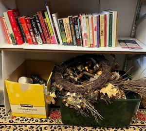 Shelf Full Of Misc Books And More